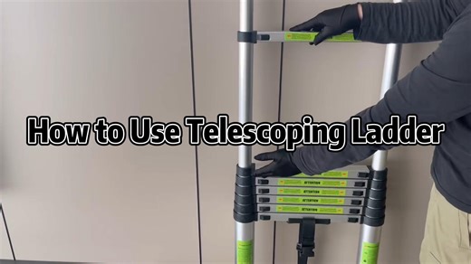 Watch How to Use Telescoping Ladder on Amazon Live
