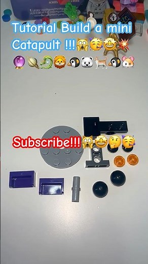 ‪@LEGO‬!!!Tutorial Build a mini catapult !!!🙀🤩🤔🥳💥🪐🔮🐉#legoloji #fypviral #fypシ #viral