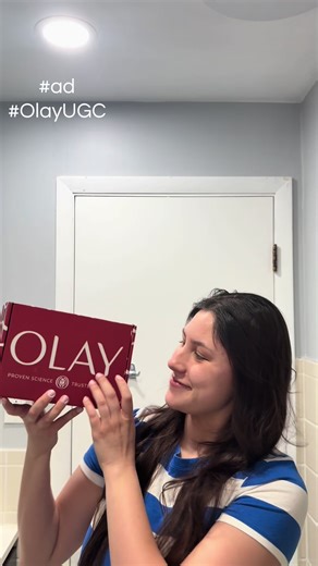 As a tired mom of two who needed this I am so excited and cannont wait to keep you guys updated on my journey with the @Olay Skin Care Regenerist Micro Scuplting Cream & their regenerist eye wrinkle correcting treatment 💕 Thank you @chimeable for making this happen as well! #gifted #onlyolay #olayUGC #unboxing #skincare