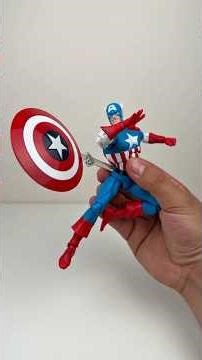 Mafex Captain America (Comic Version) Unboxing and Review!