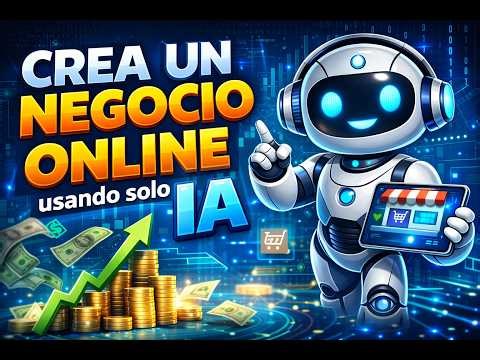 Como crear un Negocio Online usando solo IA