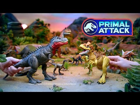 Jurassic World: Primal Attack TV Spot by Mattel / collectjurassic.com