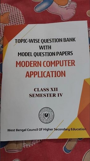Modern Computer Application Class XII Semester IV Model Question Papers pdf download