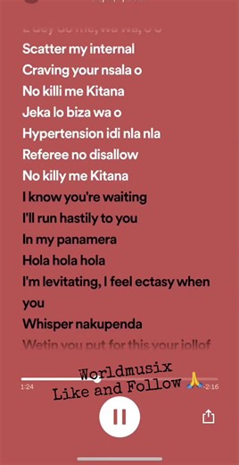 Ngozi (Lyrics) by Crayon ft. Ayra Starr