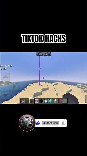 Tiktok Hacks - Part 7 | Minecraft #minecraft #minecraftviralhacks