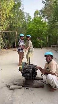 Mr Greedy vs Muzammil Start the diesel engine fun game #funnygame #mrgreedy #muzamil