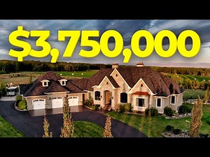 Inside a Luxury $3,750,000 Country Estate Home in Bearspaw! l CALGARY ACREAGE TOUR 2022