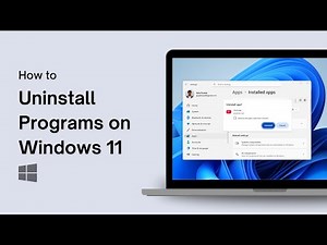 How to Uninstall Programs on Windows 11