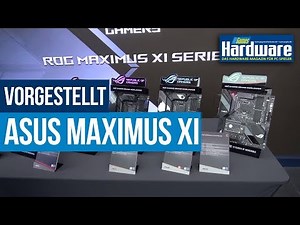 Intel Z390 | Asus präsentiert fünf Maximus XI Mainboards