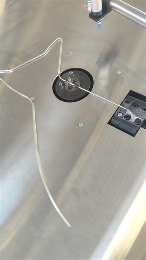 Wire Bending machine,steel Fish wire forming machine #steelFish #wirebending#wirebendingmachine