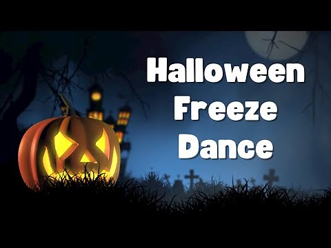 Halloween Freeze Dance | Dance Along | Movement Break | Halloween Activities