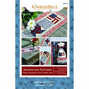 Americana Kitchen Table Runner Pattern - Highly Out of Print Kimberbell Pattern - Etsy