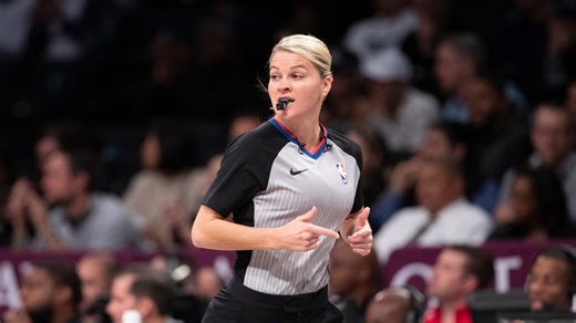 How Jenna Schroeder journeyed from Comerica Park bartender to NBA referee