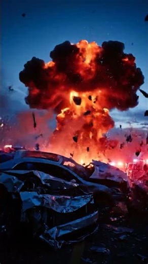 EPIC Car Explosion & Massive Destruction! 💥 Shocking Aftermath
