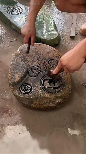 Methods for making a creative tea table with stones 🪨🍵🎨