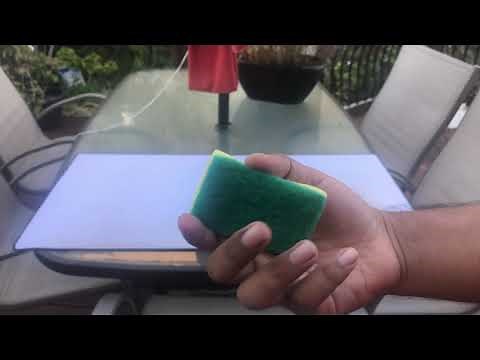 How To Clean A White GAMING MOUSEPAD!!