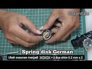German disc springs are more constant