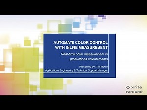 How to Automate Color Control with an Inline Color Measurement System