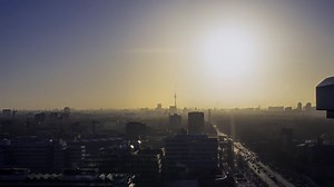 Free video - Berlin, Skyline, Center, Sunrise