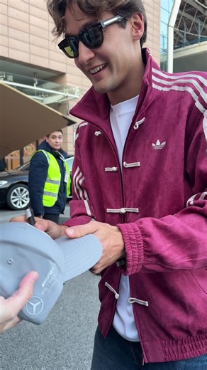 George Russell Enjoys His Time in Shanghai