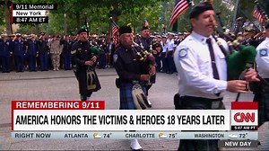 623K views · 506 reactions | President Trump and first lady Melania Trump observe a moment of silence outside the White House on the 18th anniversary of 9/11 cnn.it/2NW48Ss | CNN Replay | Facebook