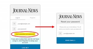 How to recover or reset a password