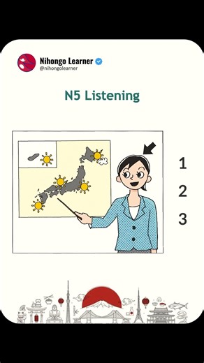 JLPT N5 Listening Practice #jlpt #jlptn5 #jlptlistening #n5listening #japaneselanguage