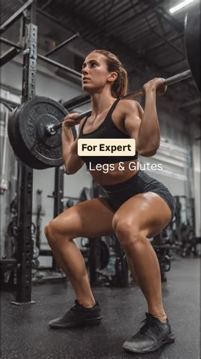 For Legs & Glutes 🦿 Exercise for Expert: Master the barbell back squat and Bulgarian split squat to build power and definition. #LegStrength #advancedtraining #gymgirls #exercise #reel #gymmotivation #gymworkout #trendy #gymworkout #exercisedaily #legworkout #gymtips | pretty.ai
