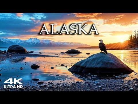 ALASKA 4K | Discover Majestic Glaciers, Untamed Wilderness & Serene Lakes