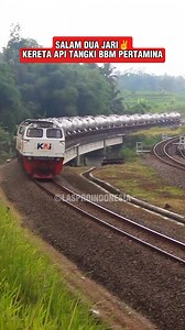 32 reactions · 7 comments | Salam dua jari dari masinis kereta api BBM #keretaapi #railway #railroad #reels | LasPro Id | Facebook