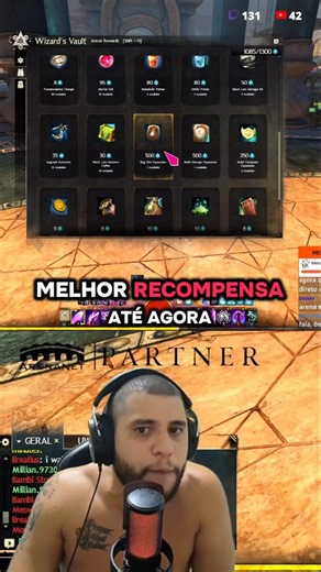 Benhur Brito on Instagram: "ESSA É A MELHOR RECOMPENSA PRA NOVATOS NO WIZARDS VAULT DO GUILD WARS 2. Com o update da expansão Visions of Eternity, foi adicionado no Wizards Vault um bag slot expansion, que vai ajudar os novatos a ter mais espaço no inventário. #mmorpg #gw2 #gamer #streamer"