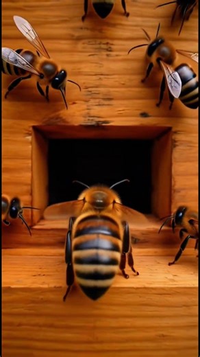 Tiny Bee Camera Flying Into a Beehive 🐝📷 | Inside the Hive POV