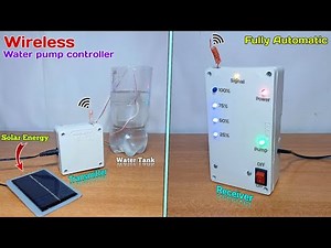 How to Make Wireless Water Pump Controller | Fully Automatic Water Level Controller With Indicator