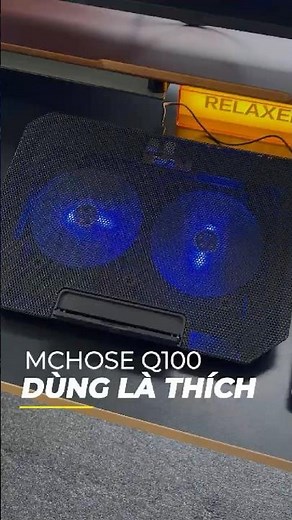 Laptop overheating while gaming? Try the Q100 cooling pad now #shorts