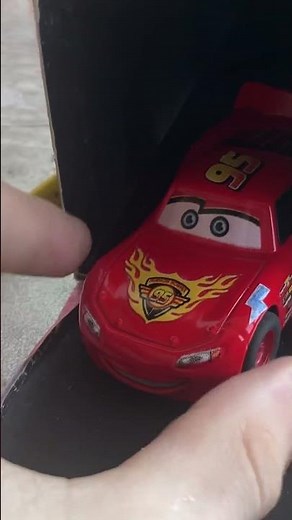 Cars opening scene with toy mcqueen #lightningmcqueen #cars #pixarcars #mcqueen