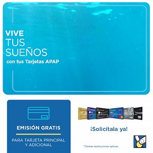 6 comments | En APAP tenemos la tarjeta de crédito que te acompaña en...