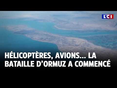 Helicopters, planes: in the Middle East, the battle of Hormuz has begun | LCI