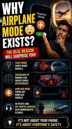 Why Does Airplane Mode Exist? 😳
