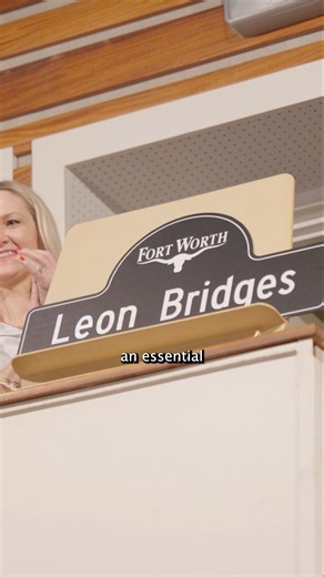 14K views · 548 reactions | Fort Worth’s own Leon Bridges returned to where his debut album "Coming Home" began to unveil his street sign! Ten years later, he’s still showing love to his hometown. | City of Fort Worth | Facebook