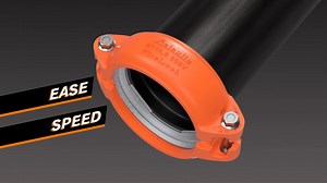 Style 009V | Delivering Confidence in a Coupling 🔥 Learn More → https://bit.ly/4fkQn9B • One-touch technology allows for one touch per bolt • Install indicator provides simple visual verification of a proper installation • Next-generation gasket design grips the coupling in place and allows for smooth adjustability before tightening • Robust gasket tabs ensure consistent pipe end separation • Extended track neck bolts engage into the housing keeping bolts from spinning and fingers from pinching