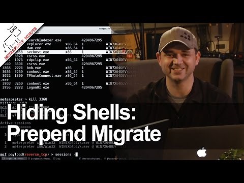 Hiding Shells: Prepend Migrate - Metasploit Minute [Cyber Security Education]