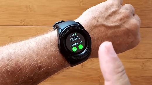 LEEHUR V8 #smartwatch #watch #reviews SmartWatchTicks on YouTube