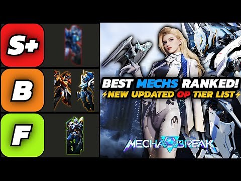 Mecha BREAK - BEST New MECH Tier LIST | ALL 15 Ranked | UPDATED OP Meta
