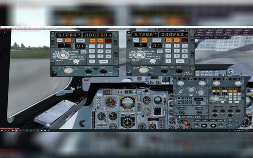 P3D FSL协和客机教程3 INS导航与航路制作