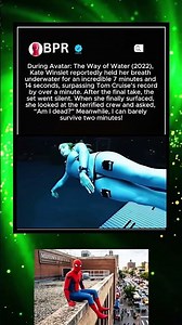During the filming of Avatar 2 Kate Winslet Held Her Breath for 7 Minutes?! 😳🌊