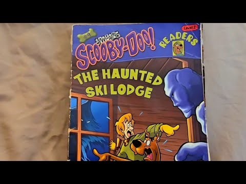 Reading the book: Scooby-Doo The Haunted Ski Lodge