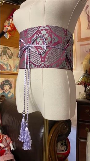 𖤣𖥧𖥣𖡡新作リメイク帯サッシュベルトのご紹介𖤣𖥧𖥣~ Introducing our New Remake Obi sash belt ~