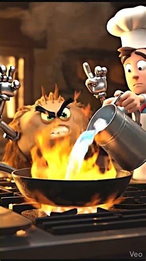 🔥 Frying Pan Object Talk 🍳 | Kitchen Objects Learning Video #shortsfeed