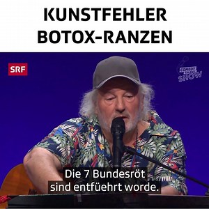 485K views · 103 reactions | Peach Weber gibt zu, dass er sich auch schon mal Botox spritzen liess. | SRF Schweizer Radio und Fernsehen | Facebook