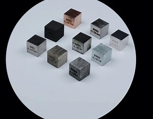 9 Pcs Element Cube kit with Acrylic Box, Metal Elemental Cube for Collection, Purity Close to 99.99%. Element Cubes Used for Collection, Teaching, and Experimentation.